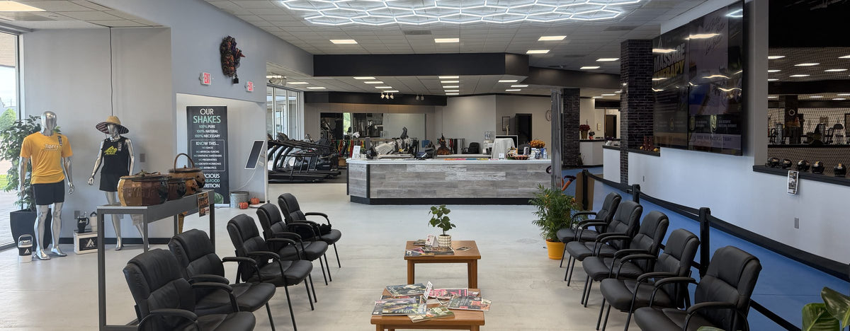 The lobby at Sealy Therapy & Wellness